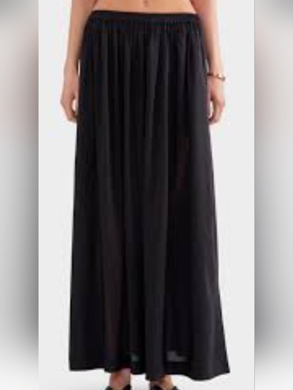 Intermix Soraya Linen Maxi Skirt